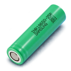 Samsung 25R 18650 Lithium-Ionen-Zelle – 2500 mAh, 20 A